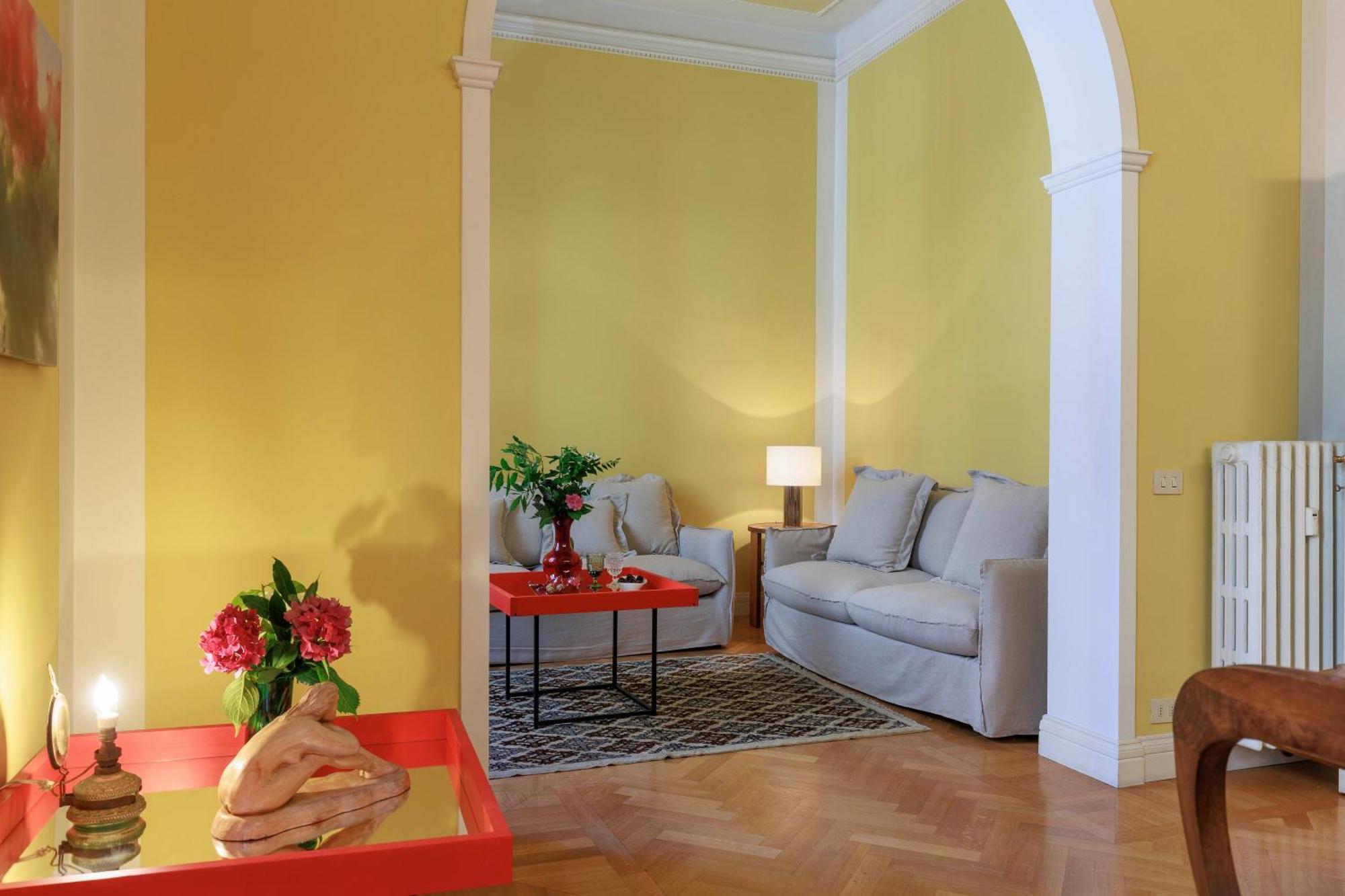 Florence Huge Apartment With Private Garden Dış mekan fotoğraf