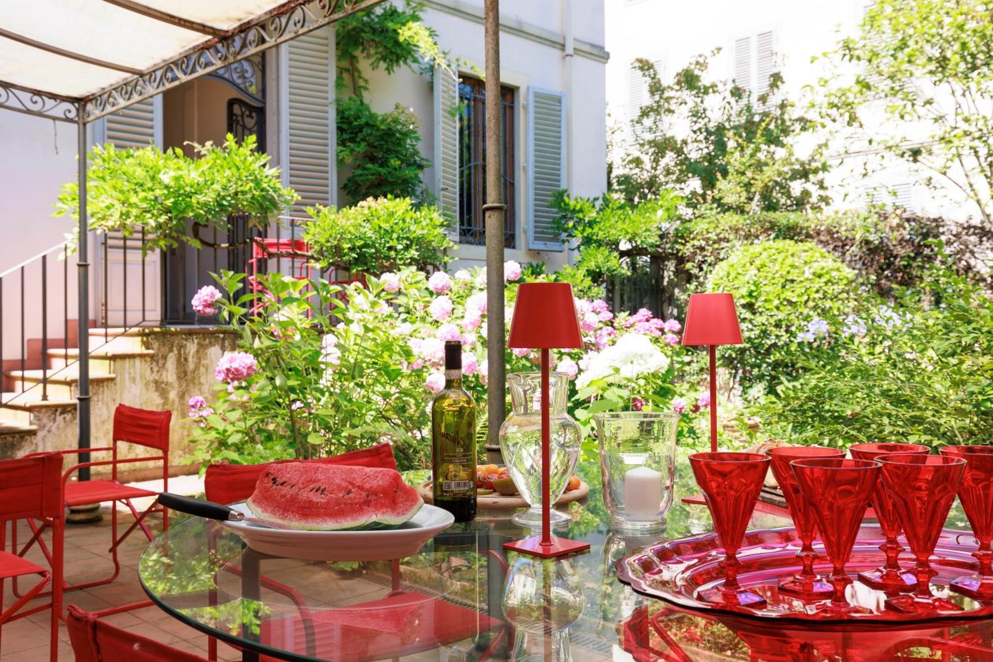 Florence Huge Apartment With Private Garden Dış mekan fotoğraf