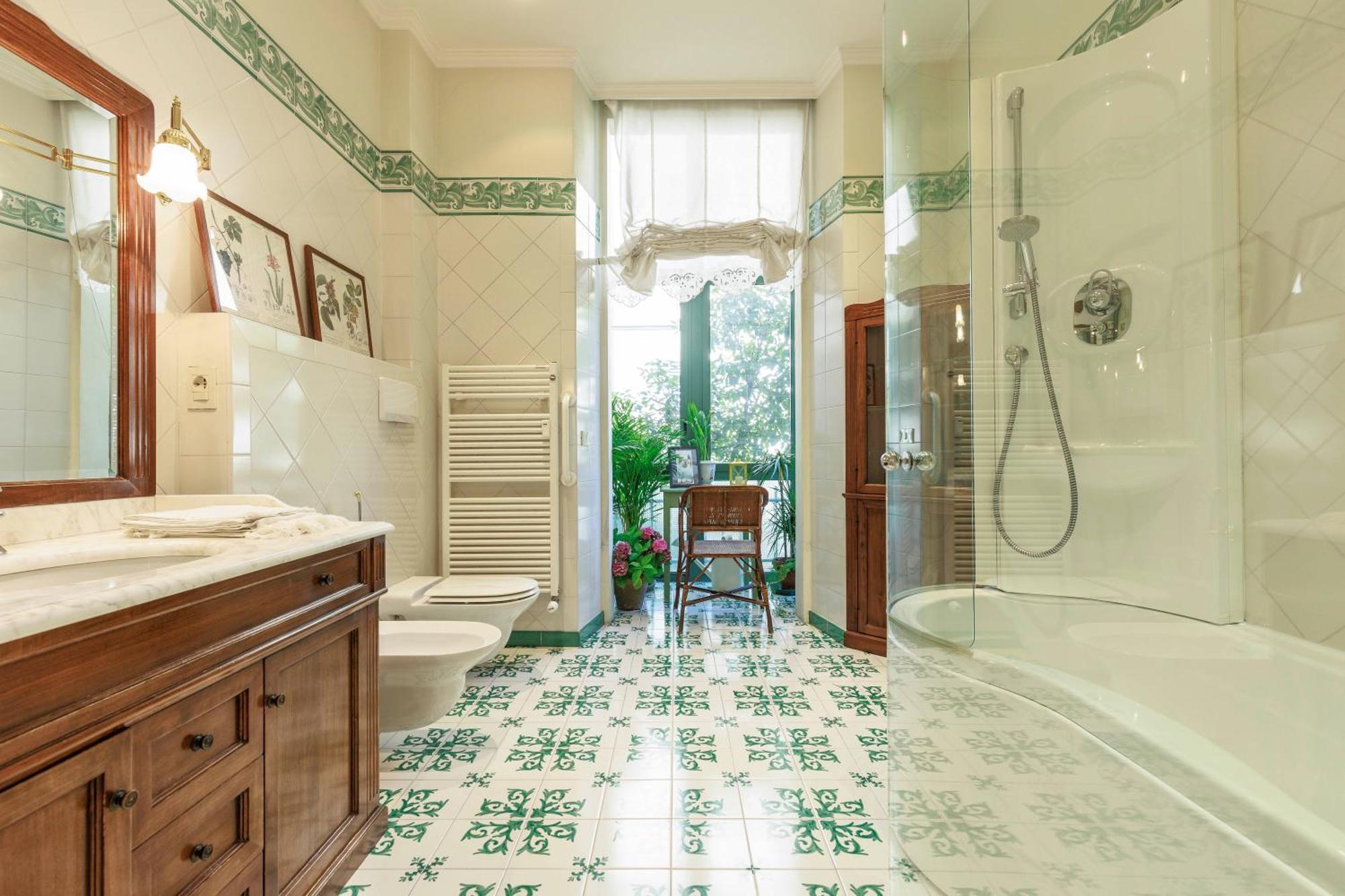 Florence Huge Apartment With Private Garden Dış mekan fotoğraf