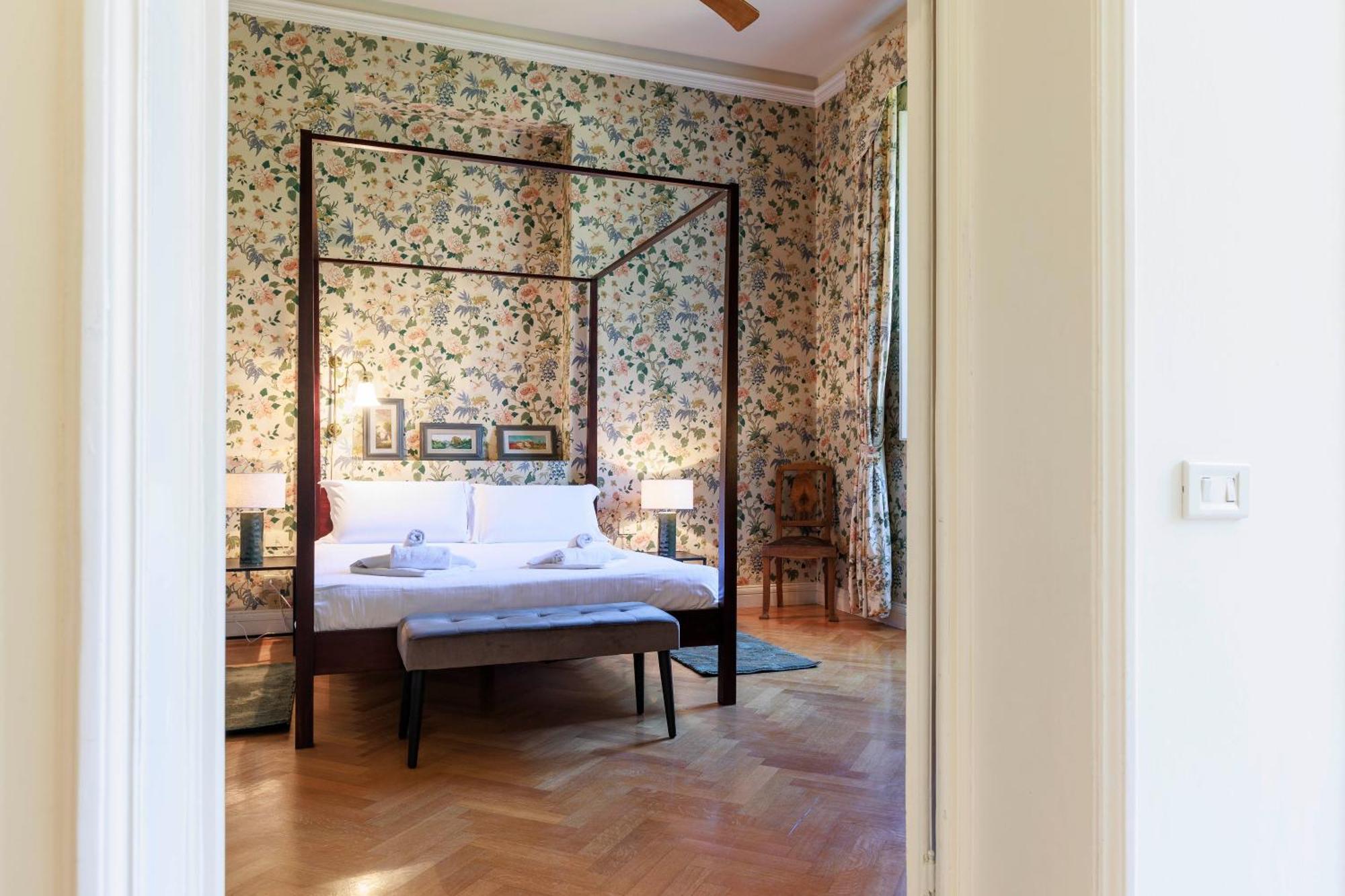 Florence Huge Apartment With Private Garden Dış mekan fotoğraf