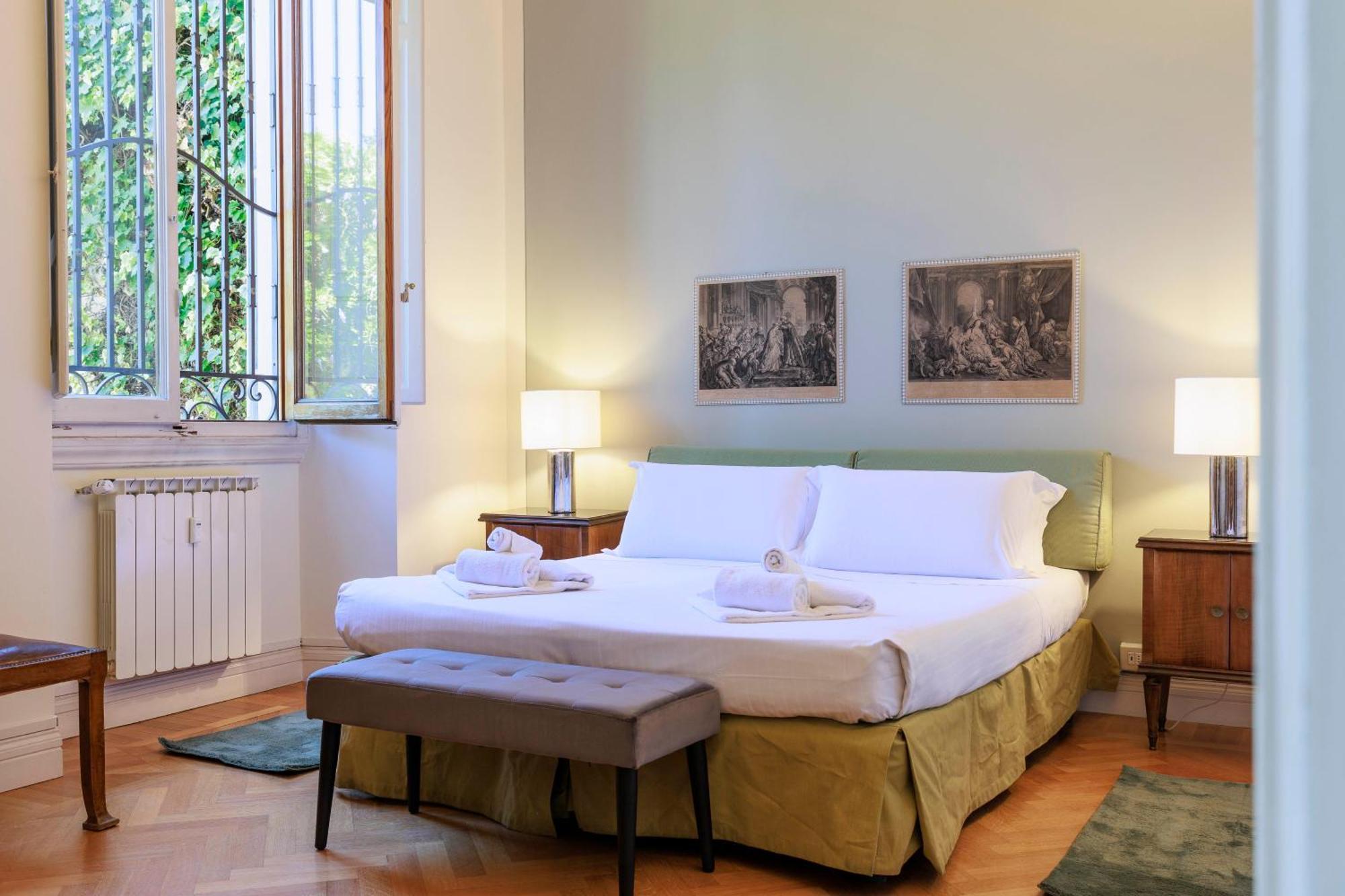 Florence Huge Apartment With Private Garden Dış mekan fotoğraf