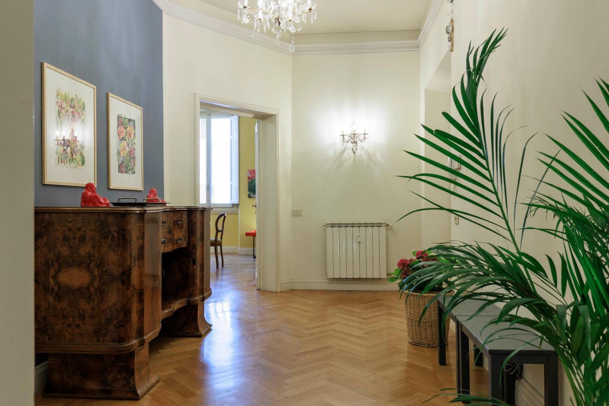 Florence Huge Apartment With Private Garden Dış mekan fotoğraf
