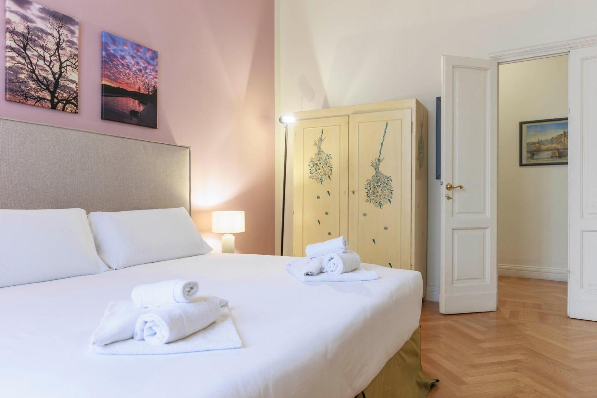 Florence Huge Apartment With Private Garden Dış mekan fotoğraf